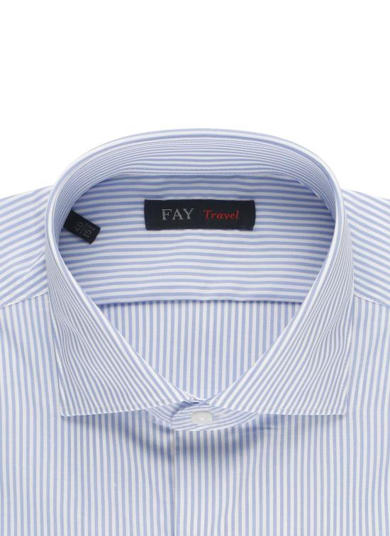 26SS 페이 셔츠 NCMA1522670REF 0328 Blue - FAY