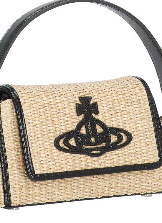 26SS 비비안웨스트우드 토트백 46030010W W01D0B402 Beige - VIVIENNE WESTWOOD