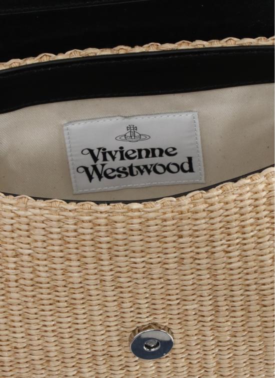 26SS 비비안웨스트우드 숄더백 46020010W W01D0B402 Beige - VIVIENNE WESTWOOD