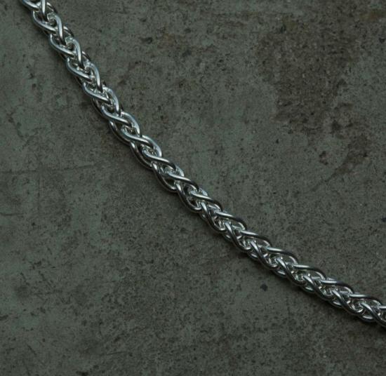  수 더 보이 네크리스 스파이크 체인 목걸이 실버 - SUE THE BOY