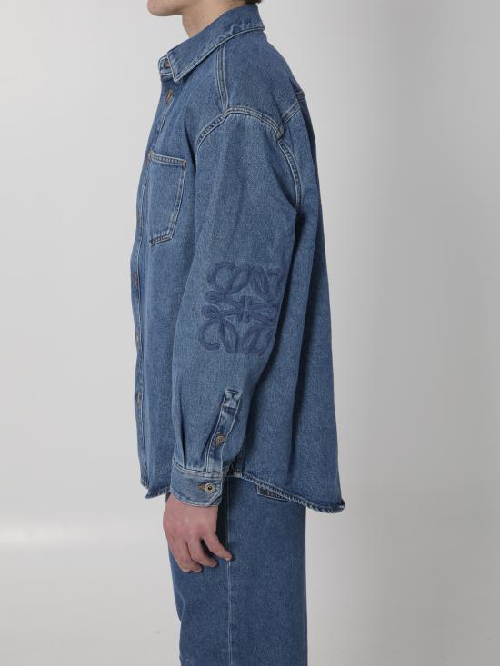 26SS 로에베 긴팔 셔츠 H526Y1DW27 BLUE - LOEWE