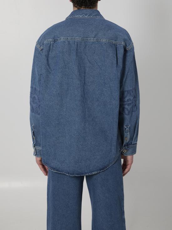 26SS 로에베 긴팔 셔츠 H526Y1DW27 BLUE - LOEWE