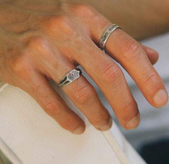  수 더 보이 반지 투 버즈 링 실버 - SUE THE BOY