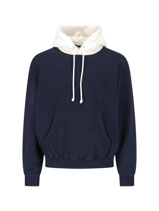 26SS 오라리 긴팔 티셔츠 A26SP01TU DARK NAVY SMOKY WHITE Blue