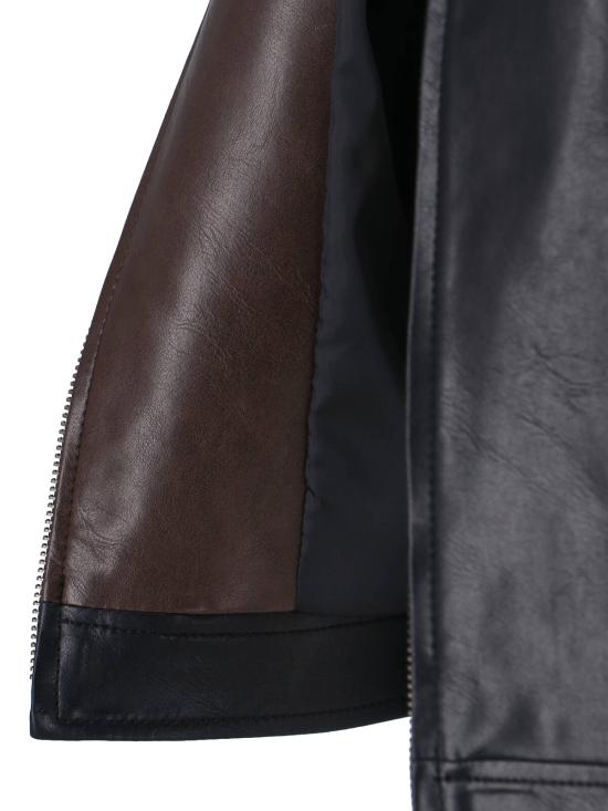 26SS 로우클래식 가죽 자켓 LCPS26JJ01147 0015 Black - LOW CLASSIC