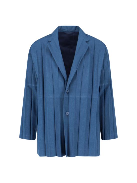 26SS 옴므 플리세 이세이 미야케 수트 자켓 HP66FD175 Blue