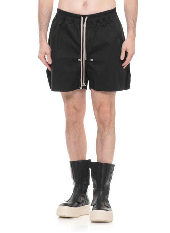 26SS 릭 오웬스 숏팬츠 RU01F2391 TE09 Black - RICK OWENS