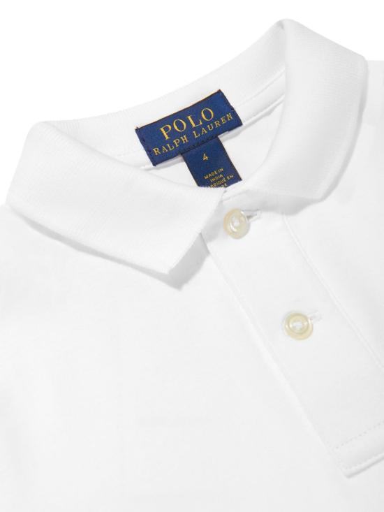 26SS [키즈] 폴로 랄프로렌 폴로 셔츠 323952431 005 White - POLO RALPH LAUREN