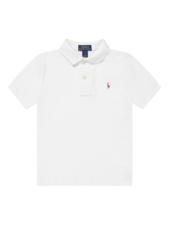 26SS [키즈] 폴로 랄프로렌 폴로 셔츠 323952431 005 White