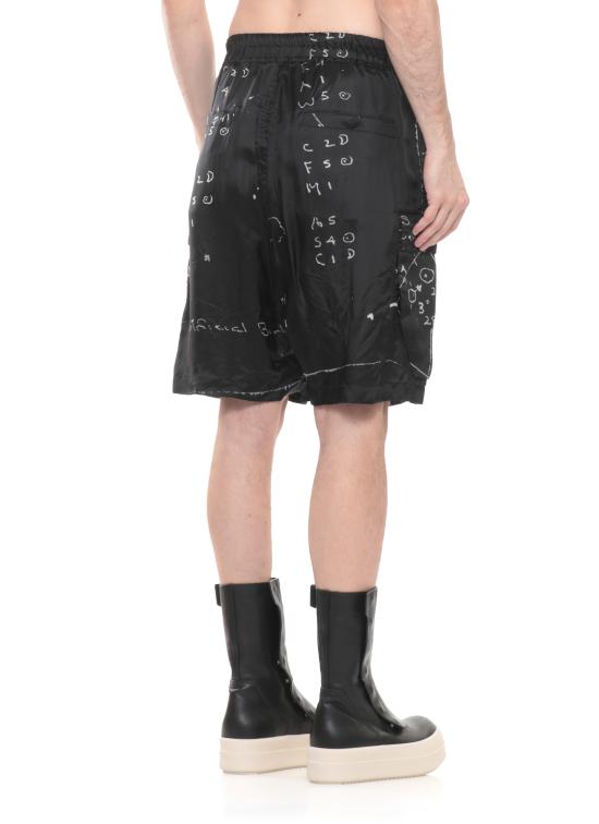 26SS 릭 오웬스 숏팬츠 RU01F2360 KP10911 Black - RICK OWENS