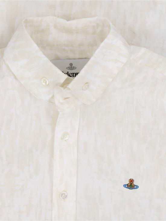 26SS 비비안웨스트우드 셔츠 24010005 W01EL A301 White - VIVIENNE WESTWOOD