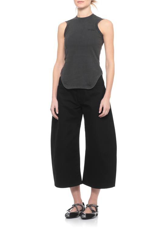 26SS 디 아티코 민소매 티셔츠 260WCN00003 JJJ025AA615 Black - THE ATTICO