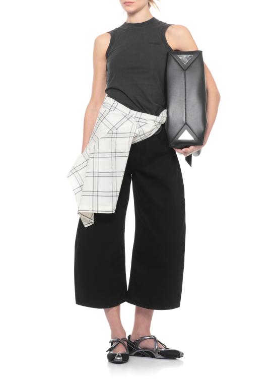 26SS 디 아티코 민소매 티셔츠 260WCN00003 JJJ025AA615 Black - THE ATTICO