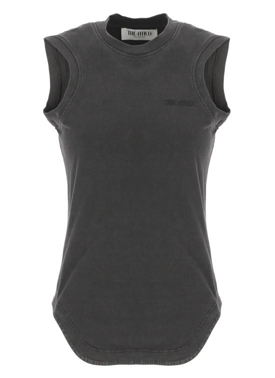 26SS 디 아티코 민소매 티셔츠 260WCN00003 JJJ025AA615 Black