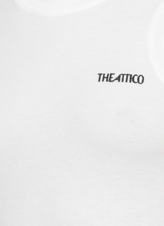 26SS 디 아티코 민소매 티셔츠 260WCN00003 JJJ025AA001 Ivory - THE ATTICO