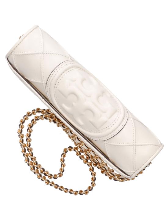 26SS 토리버치 플래밍 소프트 체인 월렛 138853 251 White - TORY BURCH