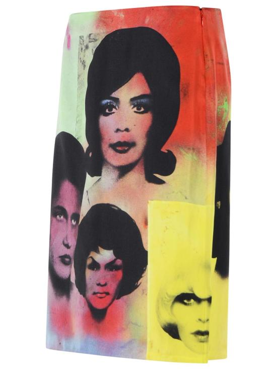 26SS 베르사체 미디 스커트 1024690 1A179135X000 Multicolor - VERSACE