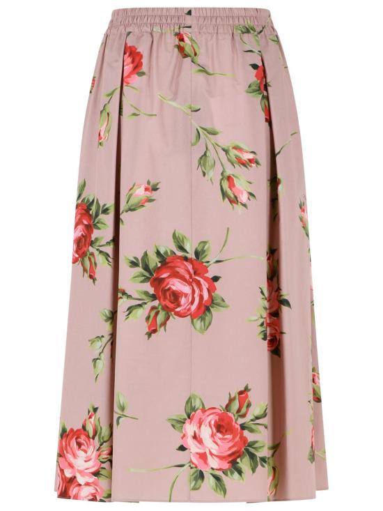 26SS 돌체앤가바나 미디 스커트 F4DC7T HS5UTHF5ZN Pink - DOLCE & GABBANA