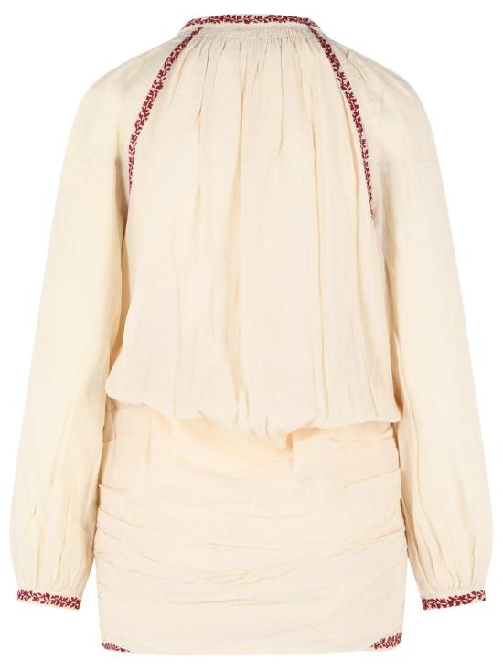 26SS 이자벨마랑에뚜왈 숏 원피스 RO1051FA D1J16EBERD Ivory - ISABEL MARANT ETOILE