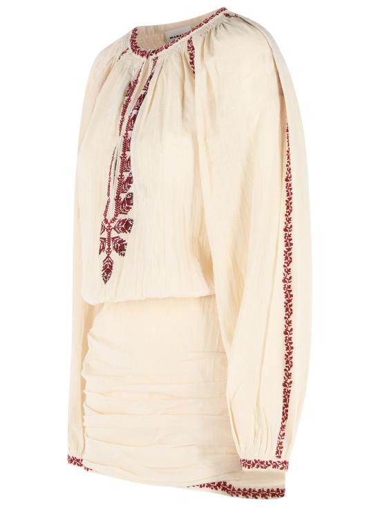 26SS 이자벨마랑에뚜왈 숏 원피스 RO1051FA D1J16EBERD Ivory - ISABEL MARANT ETOILE