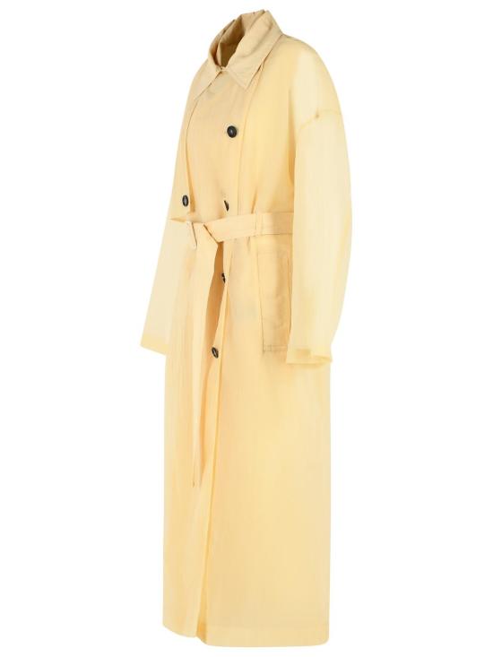 26SS 스포트막스 트렌치 코트 2612121013001 Cream - SPORTMAX