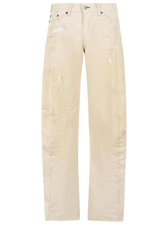 26SS 아크네 스튜디오 루즈 핏 진 2006F A00566100 White