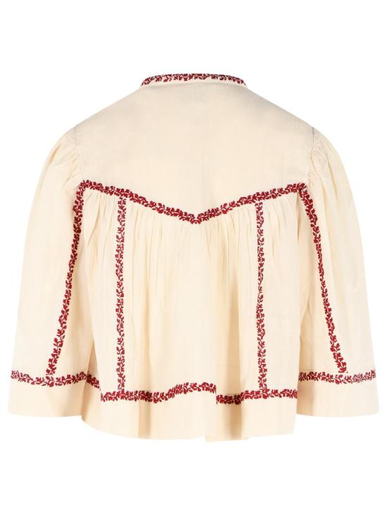 26SS 이자벨마랑에뚜왈 블라우스 HT0044FC D1J16EBERD Ivory - ISABEL MARANT ETOILE