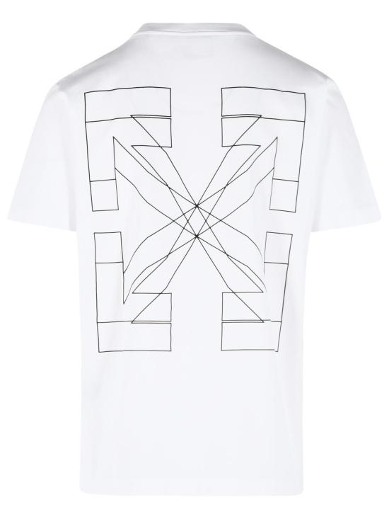 26SS 오프화이트 폴로 티셔츠 44MAA027S26J003100 White - OFF WHITE