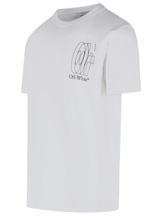 26SS 오프화이트 폴로 티셔츠 44MAA027S26J003100 White - OFF WHITE