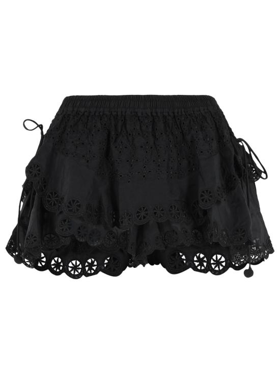 26SS 이자벨마랑 숏팬츠 SH0302FA D2J17I01BK Black