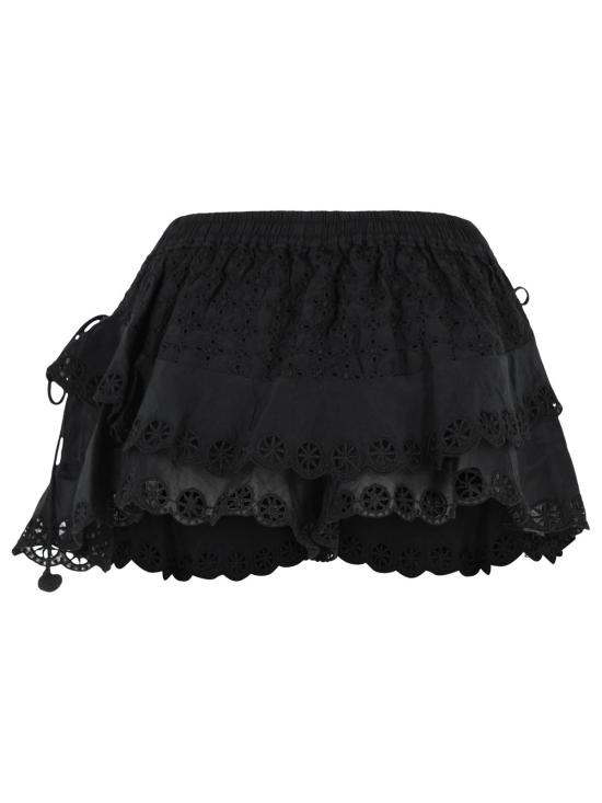 26SS 이자벨마랑 숏팬츠 SH0302FA D2J17I01BK Black - ISABEL MARANT