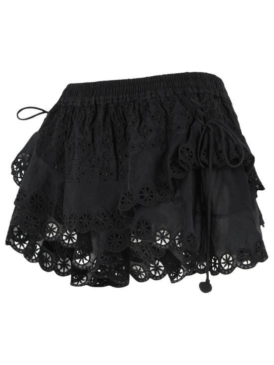 26SS 이자벨마랑 숏팬츠 SH0302FA D2J17I01BK Black - ISABEL MARANT