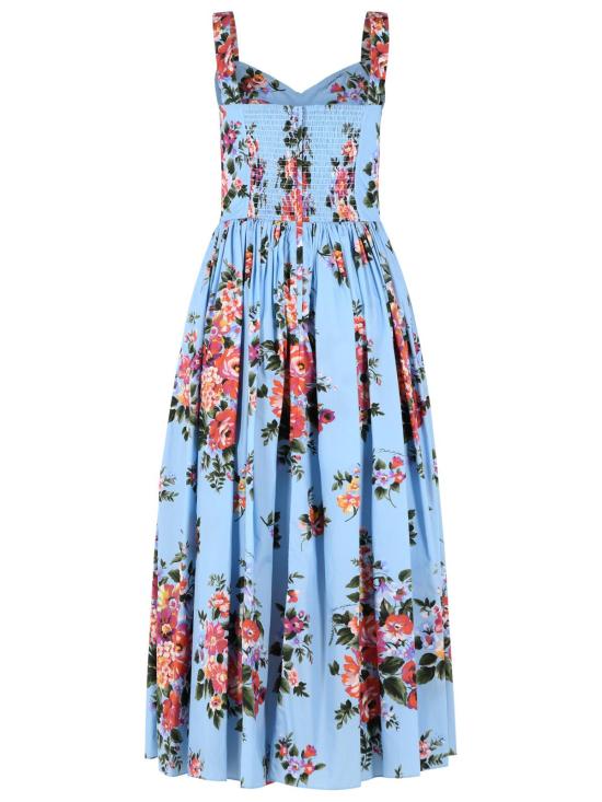 26SS 돌체앤가바나 미디 원피스 F6TTHT HS5UUHC5ZO Light Blue - DOLCE & GABBANA