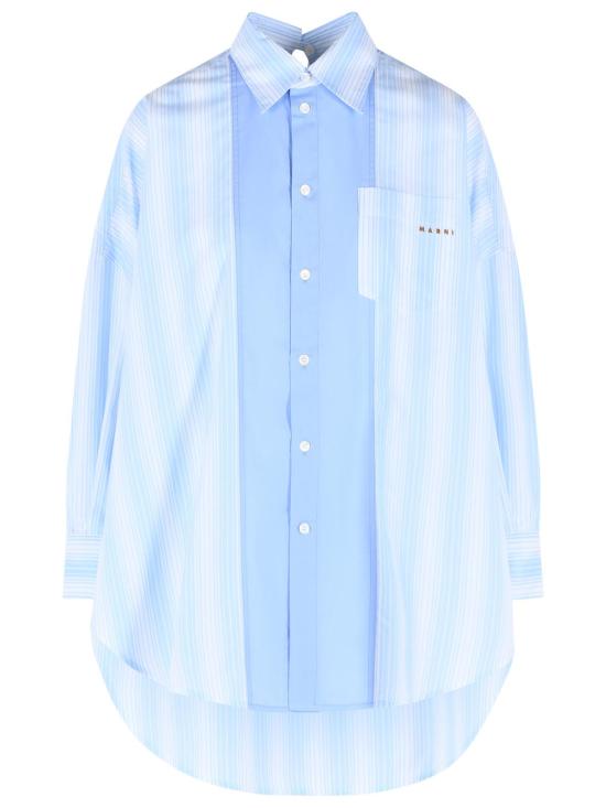 26SS 마르니 셔츠 CAMA0567QS UTC630STB21 Light Blue