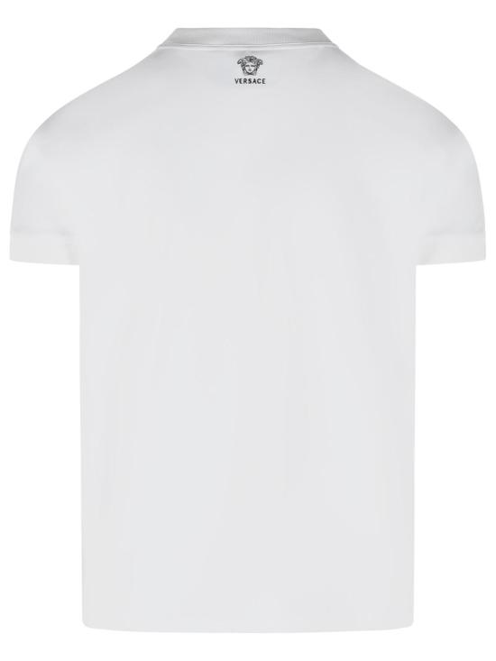 26SS 베르사체 폴로 티셔츠 1023753 1A178881W000 White - VERSACE