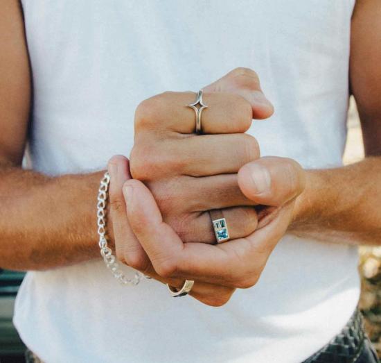  수 더 보이 반지 루미너스 링 실버 - SUE THE BOY