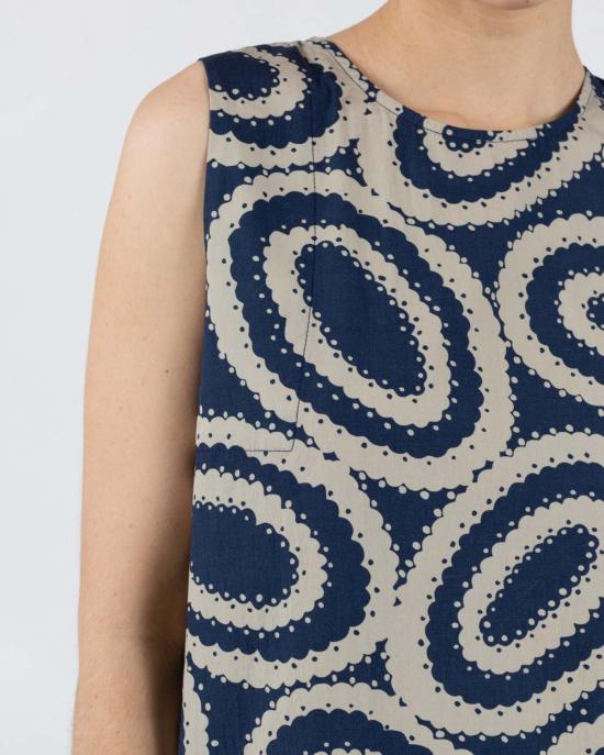  samet 숏 원피스 사멧 케이트 미니 도일리 프린트 드레스 - OTHER BRANDS