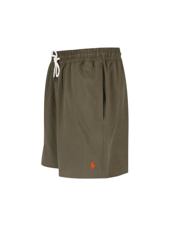 26SS 폴로 랄프로렌 포니 자수 스윔 쇼츠 710 957782 510 Green - POLO RALPH LAUREN