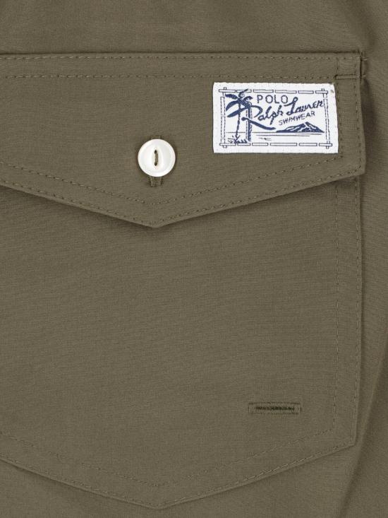 26SS 폴로 랄프로렌 포니 자수 스윔 쇼츠 710 957782 510 Green - POLO RALPH LAUREN