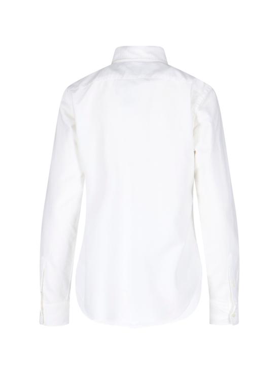 26SS 폴로 랄프로렌 슬림 핏 스트라이프 옥스포드 셔츠 211 891377 003 White - POLO RALPH LAUREN
