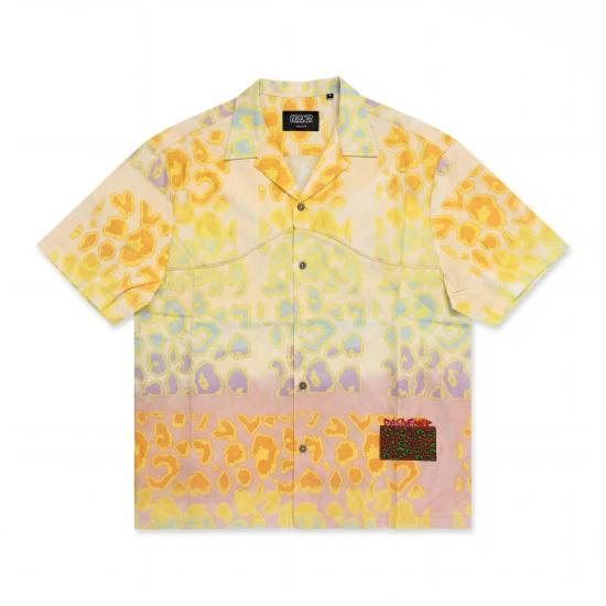  파스 드 메르 탑 파드메르 레오파드 셔츠