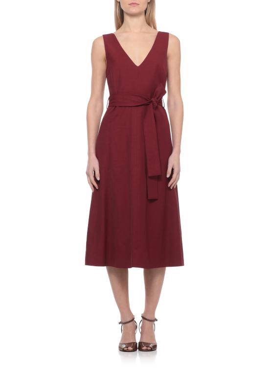 26SS 파로쉬 미디 원피스 D726155 RAISA26010 Bordeaux - PAROSH