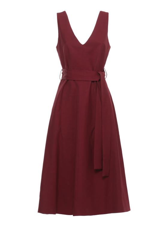 26SS 파로쉬 미디 원피스 D726155 RAISA26010 Bordeaux