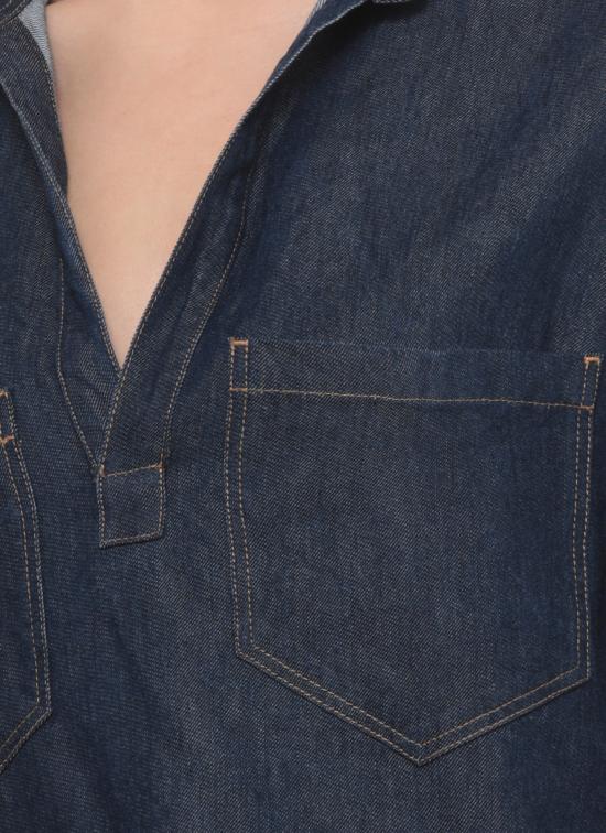 26SS 돈답 블라우스 DC458 DF0266D MC4800 Blue - DONDUP