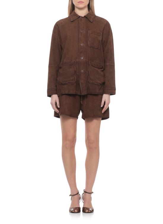 26SS 파로쉬 가죽 자켓 D431845 MARFA066 Brown - PAROSH