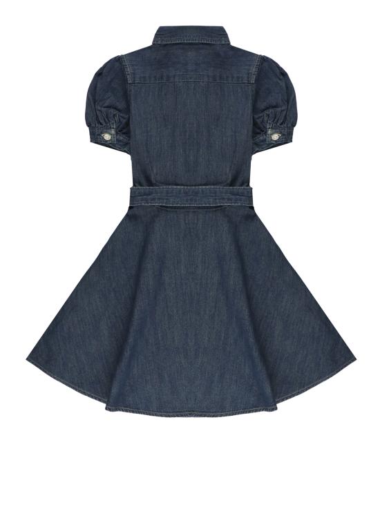 26SS [키즈] 랄프 로렌 원피스 A11970 001 Blue - RALPH LAUREN