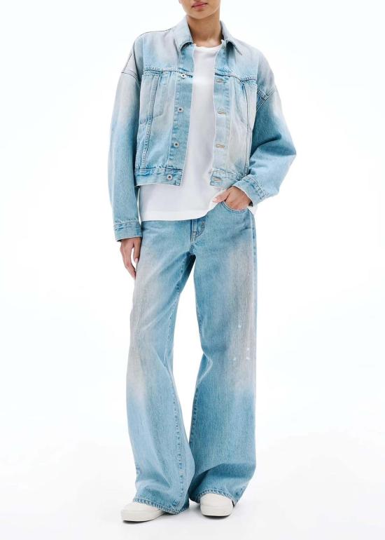  실버레이크 데님 팬츠 마이카 진 진 블루