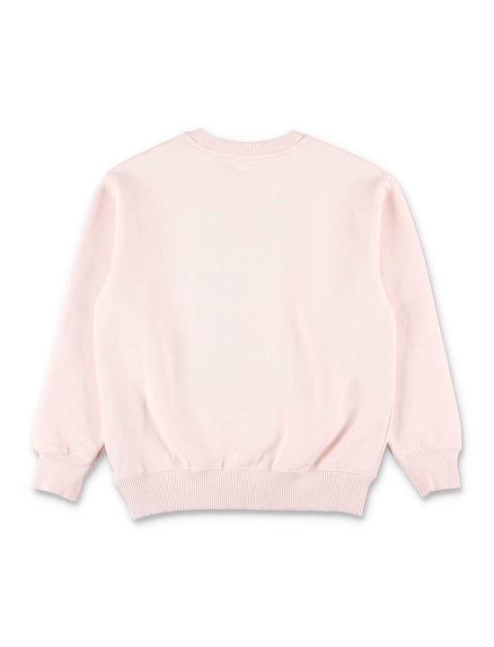  [키즈] 오프화이트 풀오버 로고 크루넥 스웨트셔츠 (장미색) - OFF WHITE