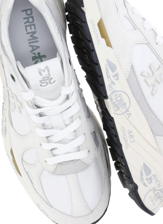 26SS 화이트 프리미아타 스니커즈 MASED 7823 White - WHITE PREMIATA