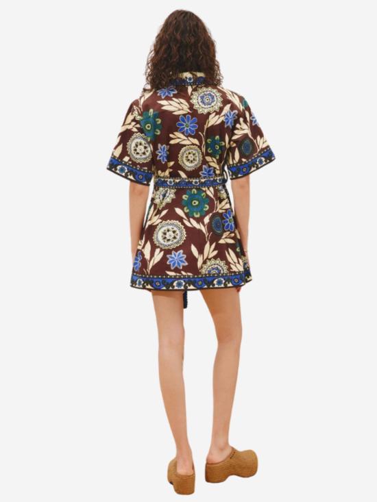  알레메 숏 원피스 알레마이스 재스퍼 미니 드레스 멀티 - ALEMAIS